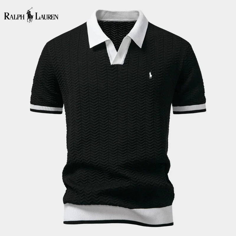 Ꮢаlрh Ⅼаurеn™ Prestige Contrast Polo