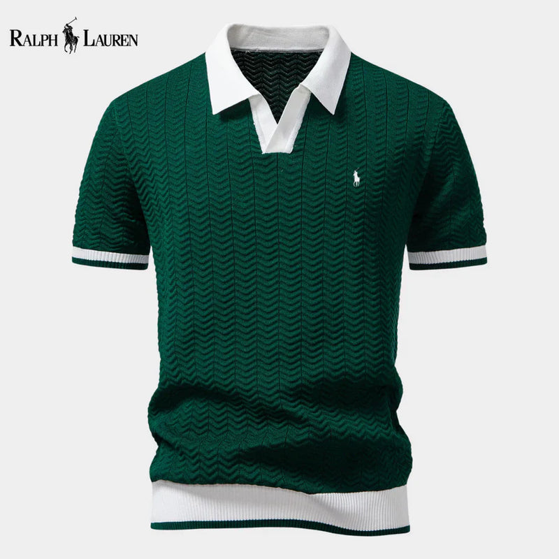 Ꮢаlрh Ⅼаurеn™ Prestige Contrast Polo