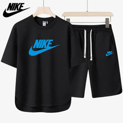 NIKE – Conjunto completo de camiseta y pantalones cortos casuales 2025